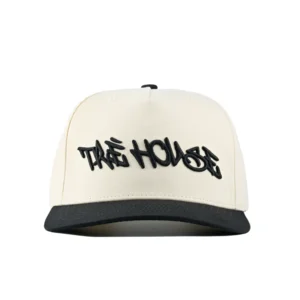 Graffiti Logo Hat - Cream