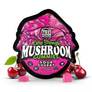 Sour Cherry Extra-Strength Mushroom Gummies